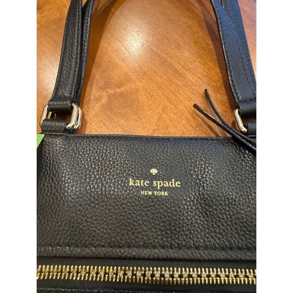 Women’s new with tags, Kate Kate Spade, leather shoulder bag/purse, black - Picture 2 of 9